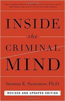 Cover of the book Inside the Criminal Mind is red with the title