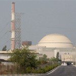 A road leads to a nuclear plant in Iran