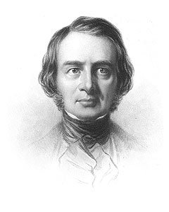 Black and white pencil drawn image of a young Henry Wadsworth Longfellow