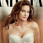 Vanity Fair cover of Caitlyn Jenner wearing white dress
