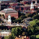 Ariel view of the Harvard campus