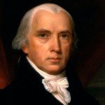Portrait of president James Madison